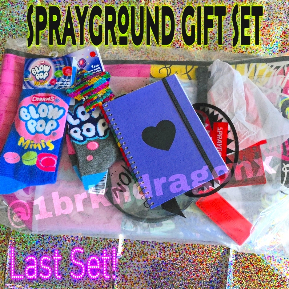Sprayground Checkered Graffiti Pink Panther Leather  Graphic Tote  NWT - Picture 2 of 16